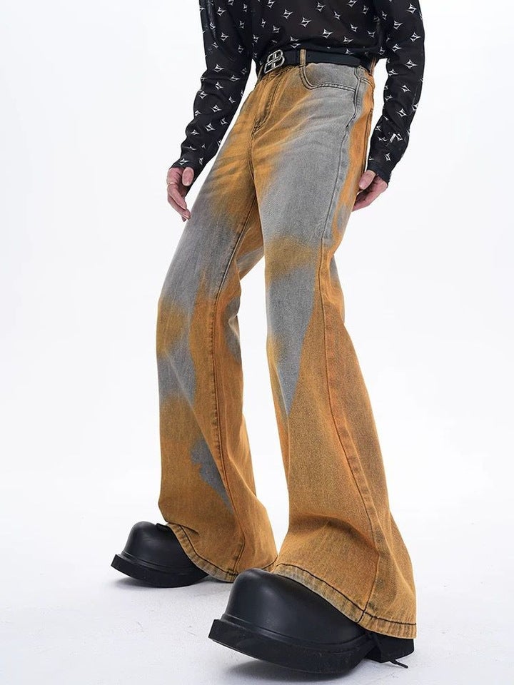 Unisex Classic Denim Jeans Loose Fit Daily Outdoor Wear - Image 1