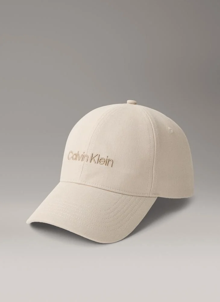 كالفن كلاين Logo Detailed Curved Peak Cap