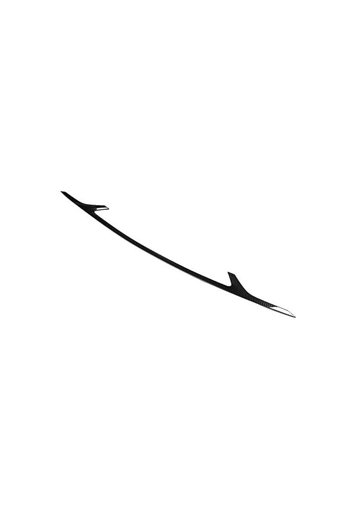 QASULER Carbon Fiber Style Front Bumper Lip Spoiler - Image 2