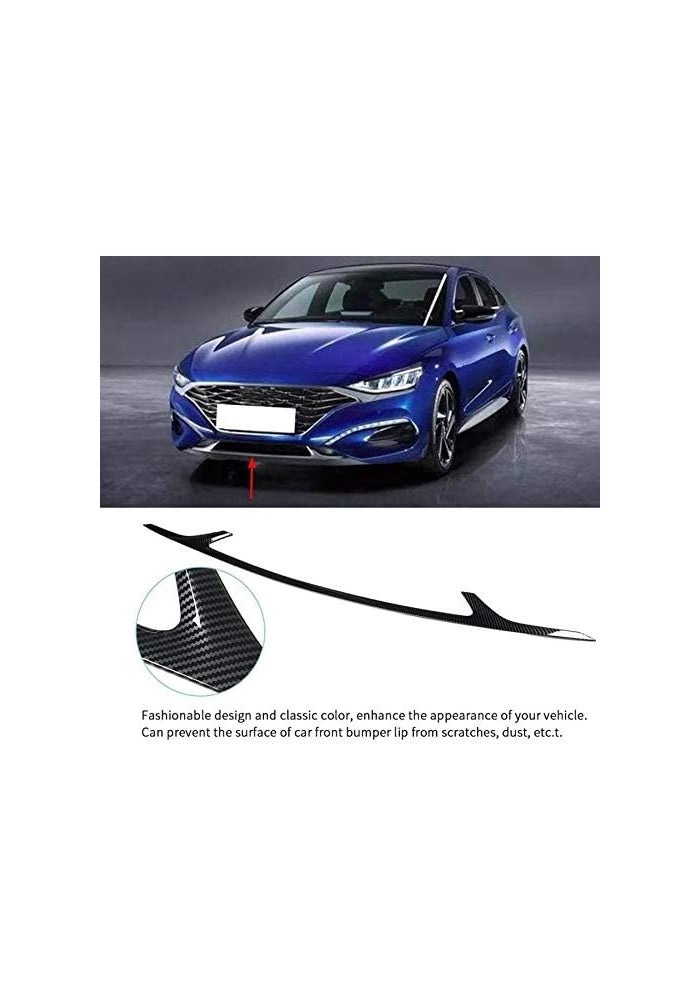 QASULER Carbon Fiber Style Front Bumper Lip Spoiler - Image 3