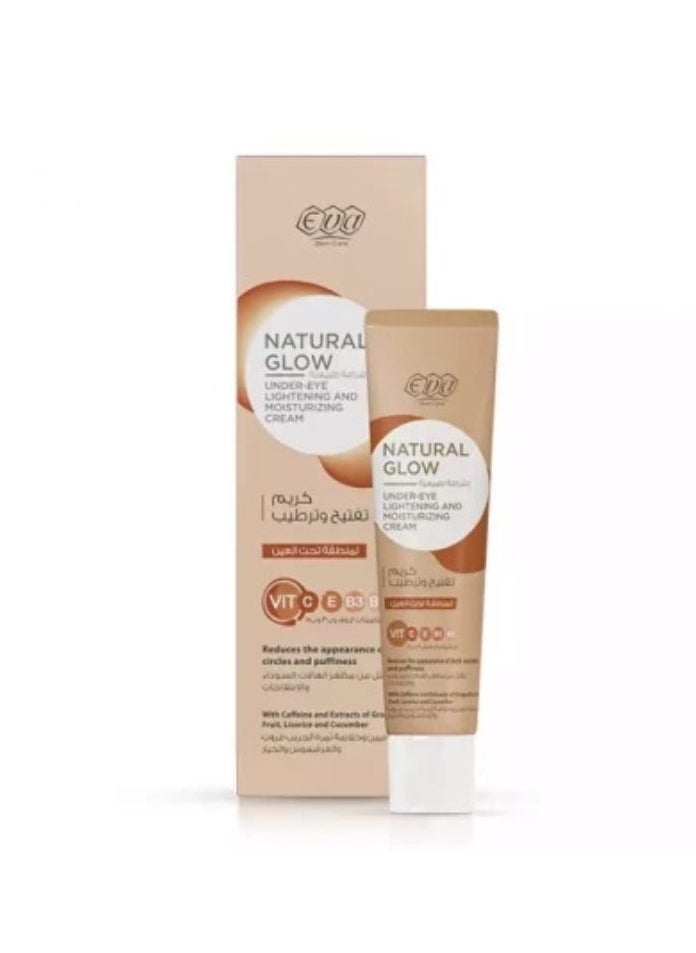 Eva - Natural Glow Lightening and Moisturizing Under Eye Cream 15 gm - Image 1