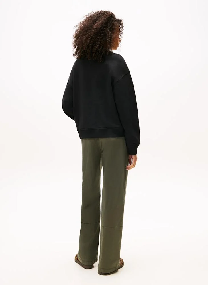 TOMMY JEANS Logo Crew Neck Sweatshirt