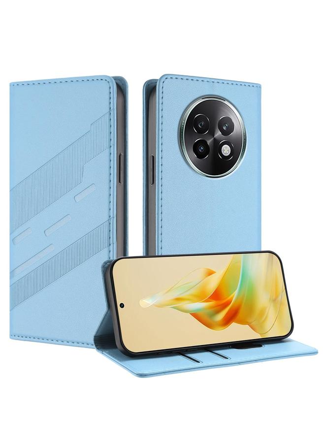 S-TOP Case For Realme 13+ Global Embossed Multi-functional Wallet Retro Leather Phone Case - Image 1