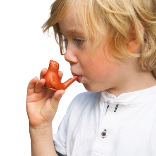 SIMPLE DAYS Kid Clay Bird Water Whistle (Set Of 2), Multicolor - Image 5