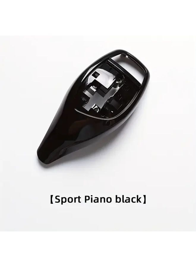 Blue Short Shift Lever Cover Replacement for BMW Left Hand Drive Models - Image 3