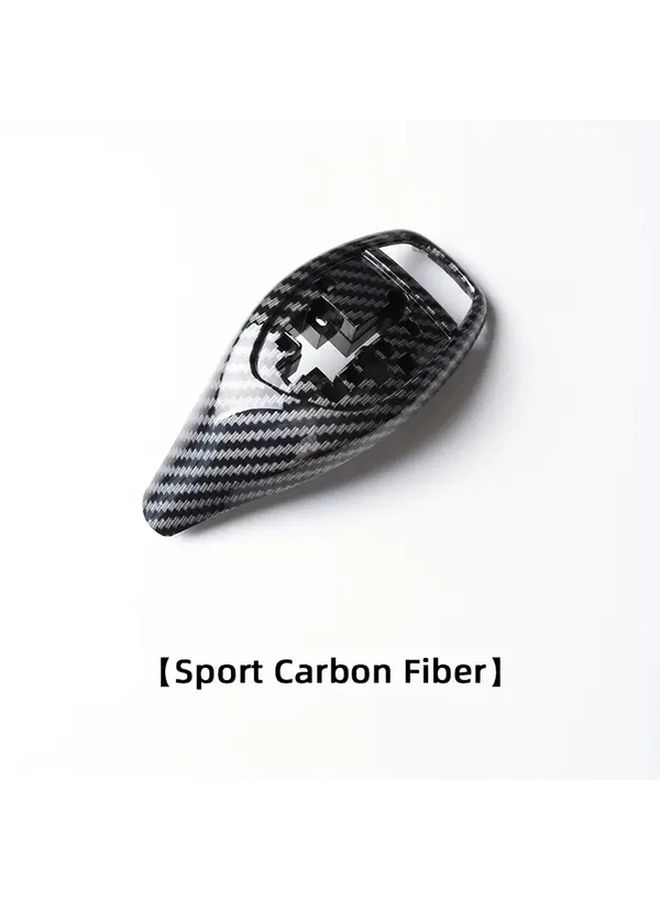 Blue Short Shift Lever Cover Replacement for BMW Left Hand Drive Models - Image 5