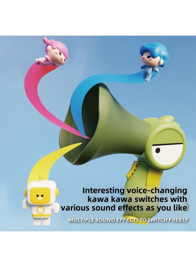 Children's Strange Creative Fun Funny Horn Recording Trick Bird Loudspeaker Sound Changer Toys Wholesale-Color:Fun Bird Voice Changer (chinese Color Box) Green - Image 4