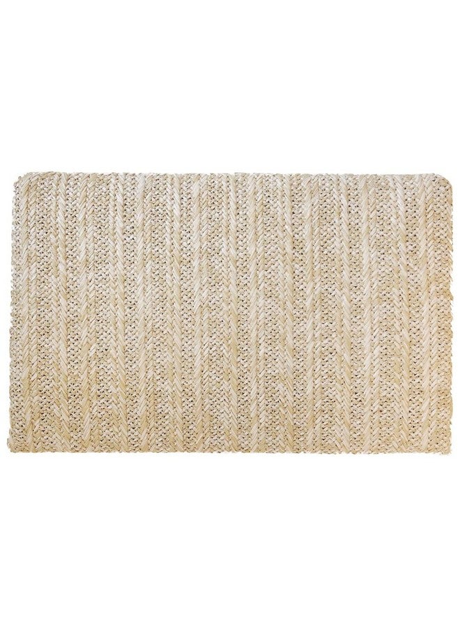 JNB Women'S Straw Envelope Clutch Natural - Image 2