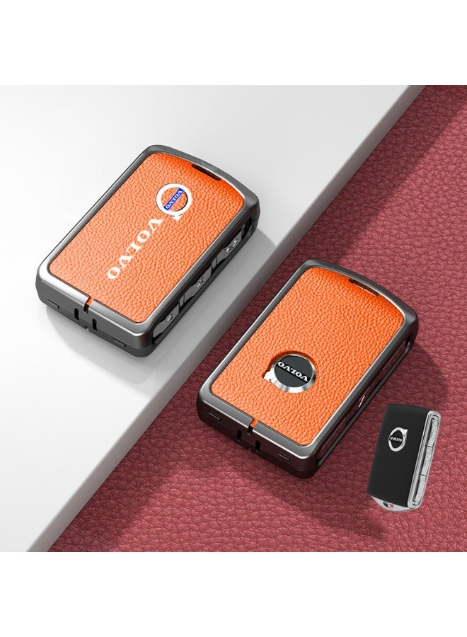 Volvo High end car key protection case suitable for Volvo's new xc60/xc40/s60/s90/xc90/v60/v90 car key shell case - Image 1