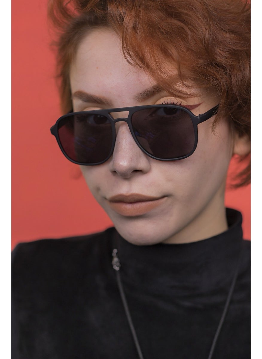 Focus On Asgard Matte Black Smoked Unisex Sunglasses  - Image 3