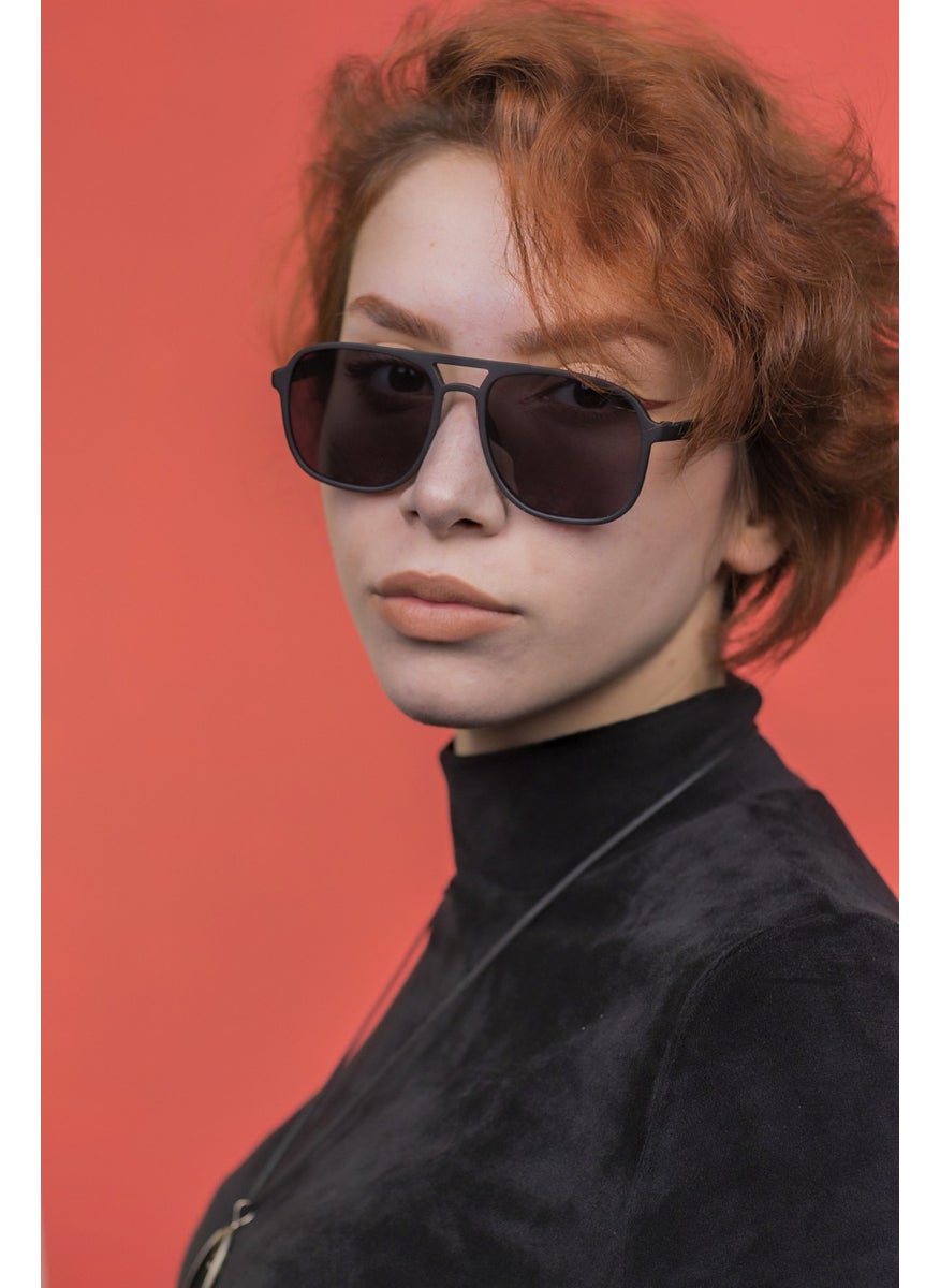 Focus On Asgard Matte Black Smoked Unisex Sunglasses  - Image 5