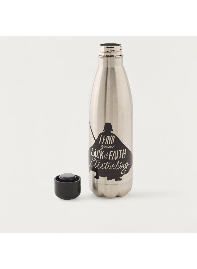 LIFESTYLE Slogan Print Stainless Steel Water Bottle for Everyone - Image 2