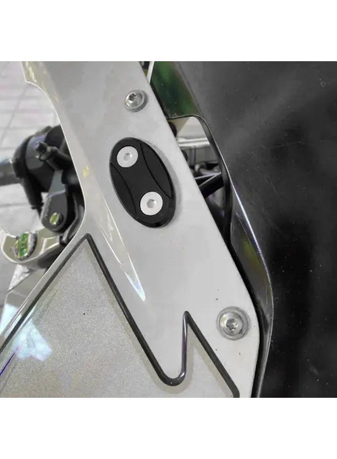 لمجموعة أغطية فتحات المرآة الخلفية وأغطية القاعدة لدراجة نارية Yamaha YZF R1 من 2007 إلى 2014، مصنوعة من الألومنيوم T6 6061 بتقنية CNC وسطح أنودايزد أحمر، بتصميم ديناميكي هوائي مع شعار زخرفي، تركيب سهل بدون أدوات، إكسسوارات دراجة نارية متينة. - Image 5
