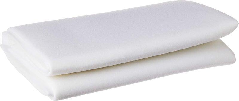 Annie By's Soft and Stable Fabric, 36 x 58 Inches, White - Ideal for Crafting and Quilting - Image 1