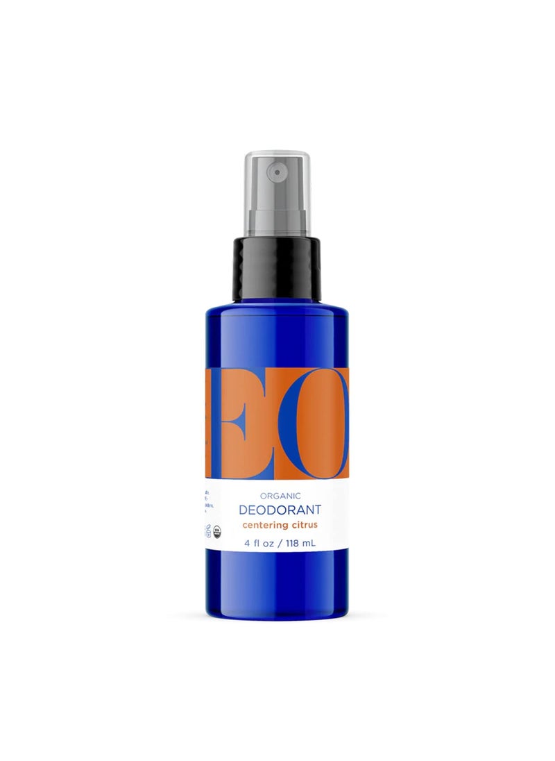 EO EO Organic Deodorant Spray, Citrus - 4 Fl Oz 
