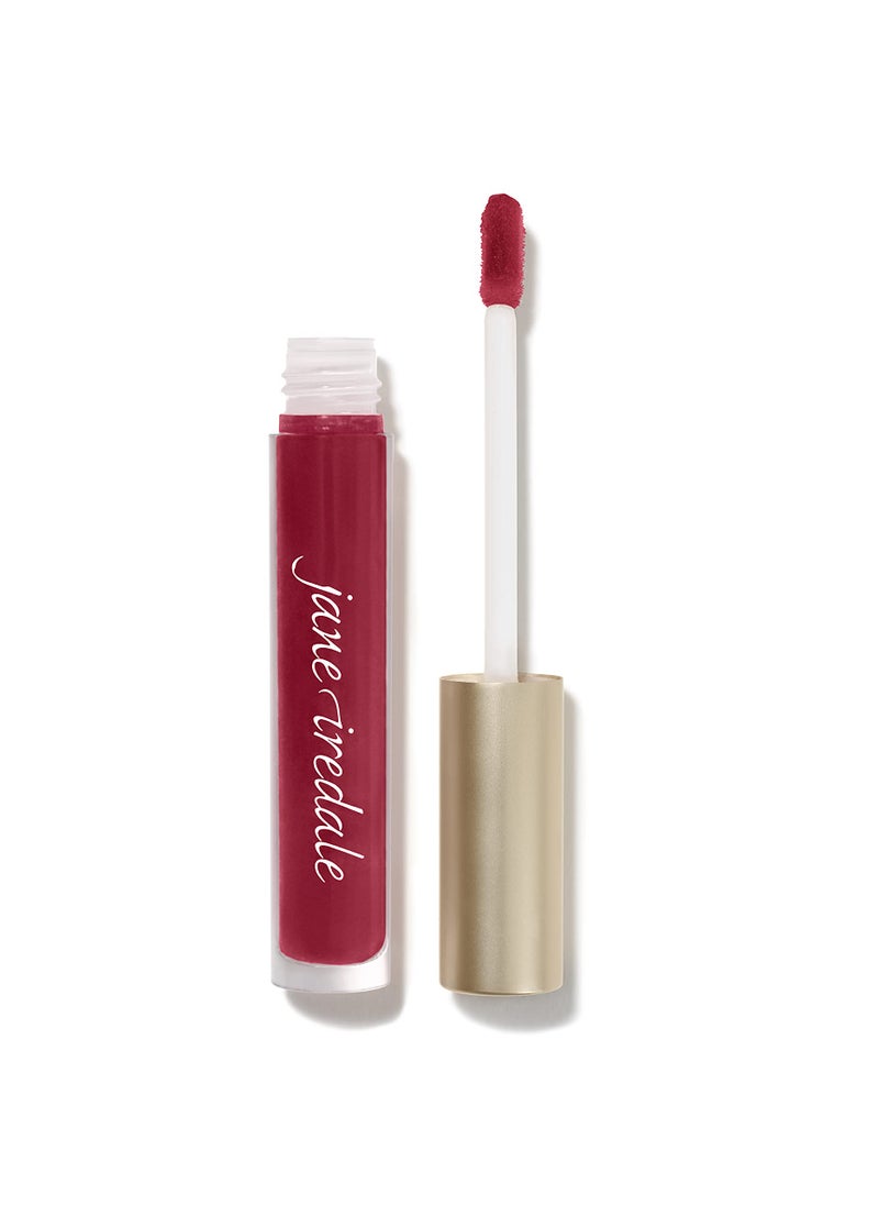 jane iredale HydroPure Hyaluronic Lip Gloss, Berry Red, 0.126 fl. oz. - Image 1
