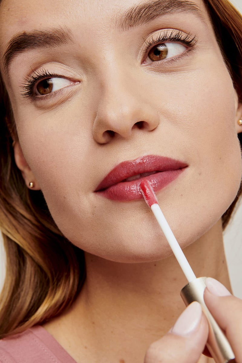 jane iredale HydroPure Hyaluronic Lip Gloss, Berry Red, 0.126 fl. oz. - Image 4