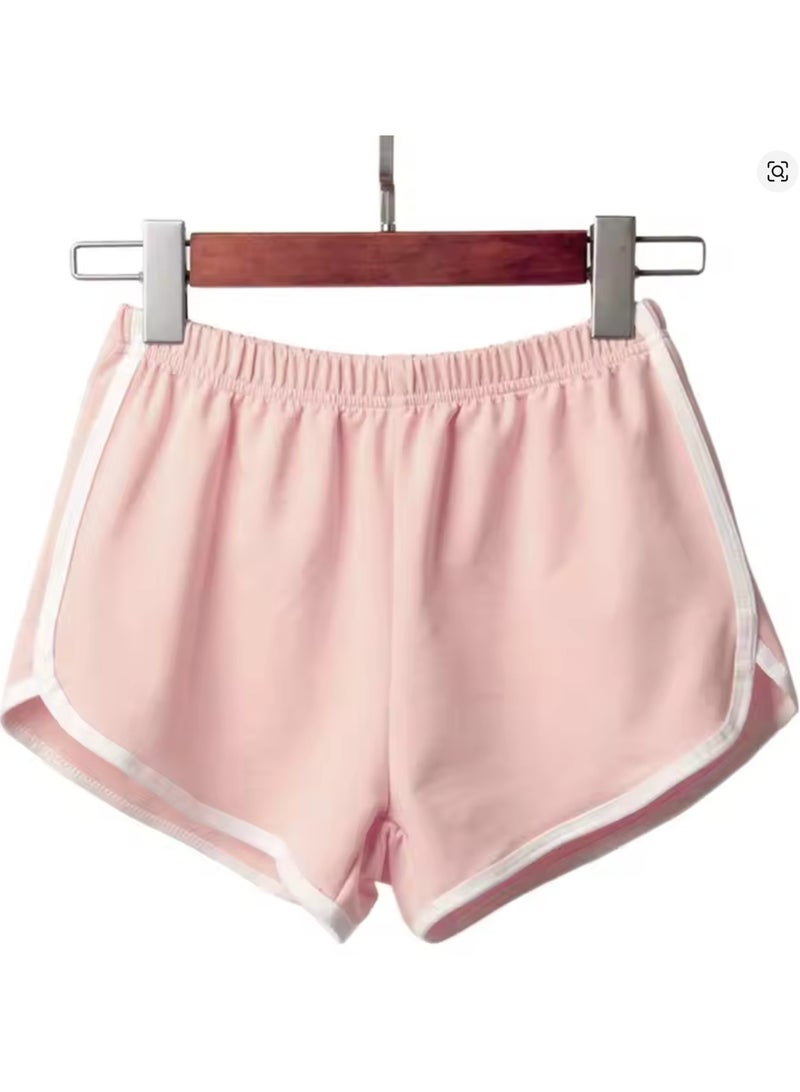 شورت نسائي بخصر عالٍ ومطاطي - Image 1