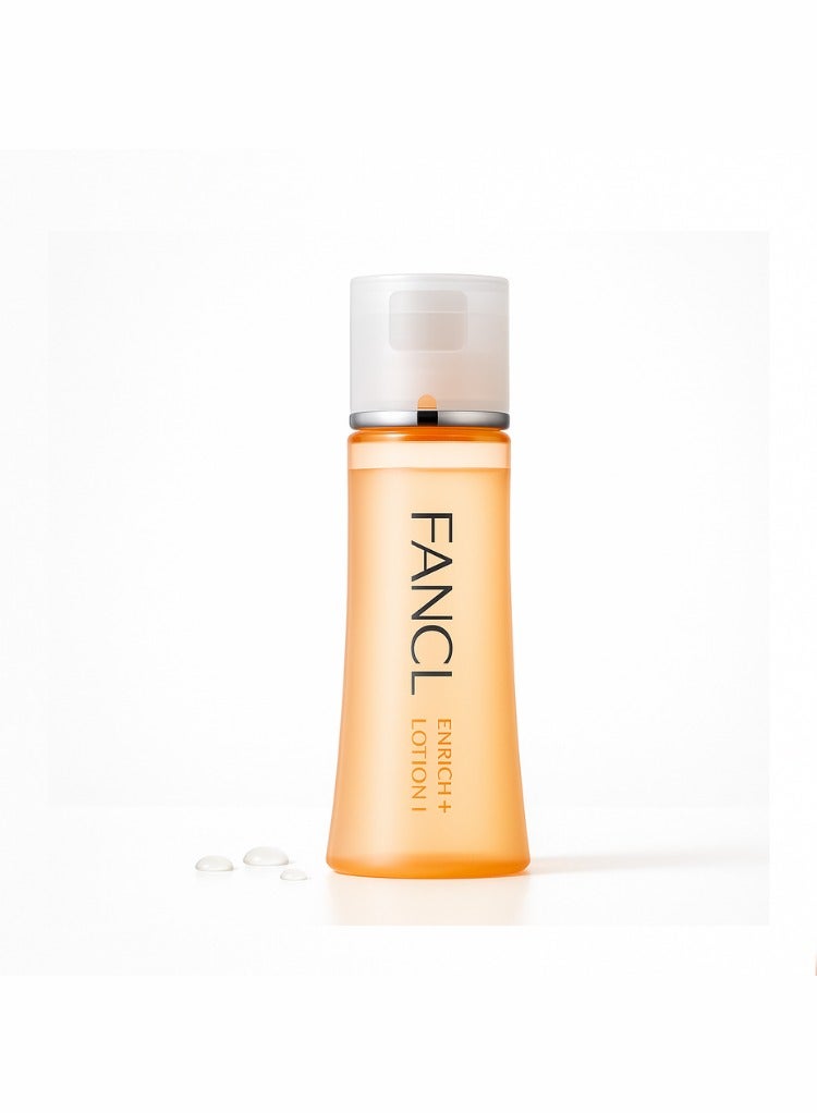 Fancl Enrich Plus Lotion I 30ml Anti-aging Face Toner for Normal to Oily Skin I 100% Preservative free  - Image 1