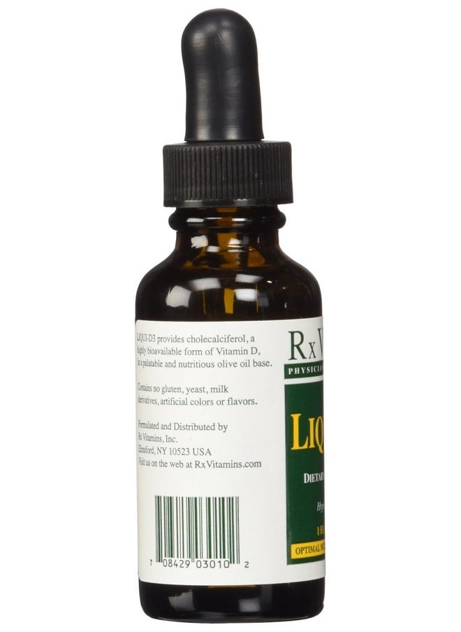 Rx Vitamins Liquid3 2000 Iu 1 Fl Oz (Pack Of 1)  - Image 5