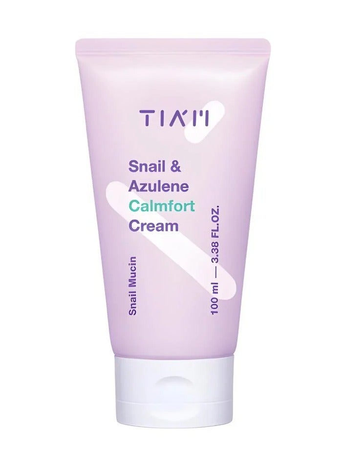 Tiam Snail 92% Face Cream with Chamomile for Skin Soothing - 100ml