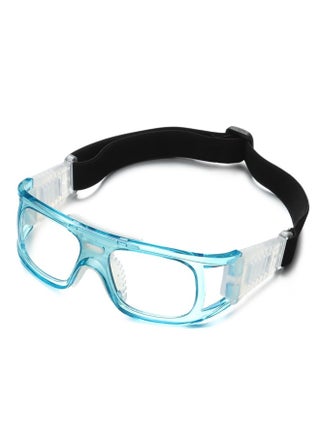 Protective Sports Goggles Anti-Collision & Anti-Fog Glasses with Adjustable Elastic Strap for Basketball & Football