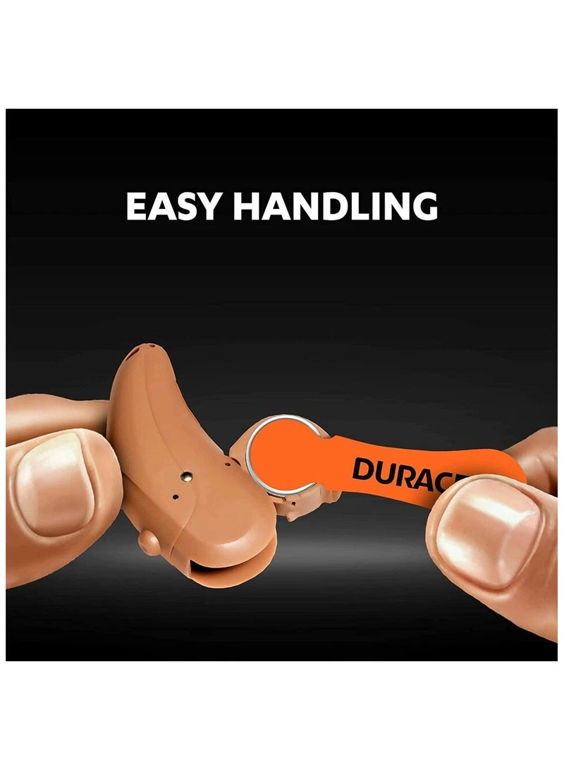 دوراسيل 30-Pieces Duracell Activair (Size 13) Hearing Aid 1.45V Zinc-Air Hg0% Mercury Batteries - Image 3