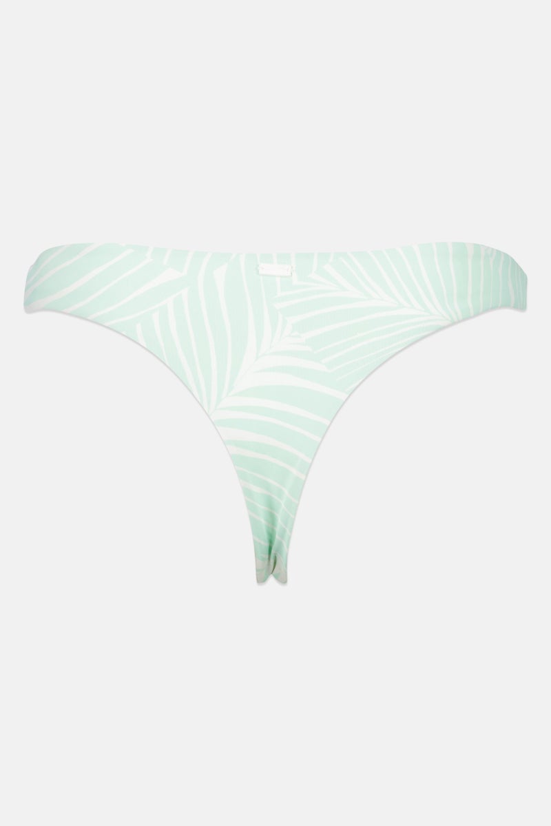 Roxy Women Allover Print Bikini Bottom, Light Green - Image 2