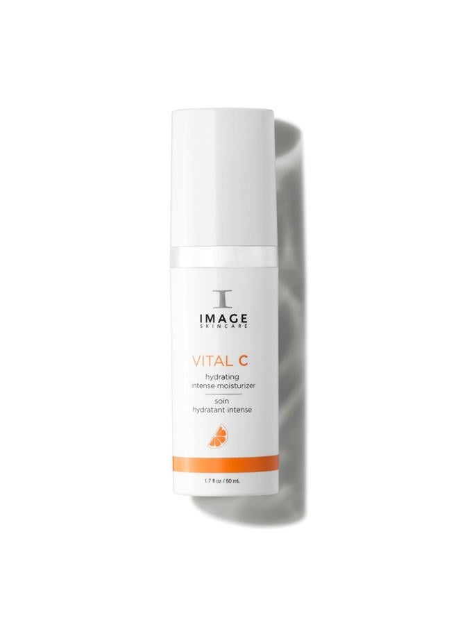 IMAGE SKINCARE , VITAL C Hydrating Intense Moisturizer, Lightweight Face Lotion with Hyaluronic Acid and Shea Butter, for Dry Skin, 1.7 fl oz.