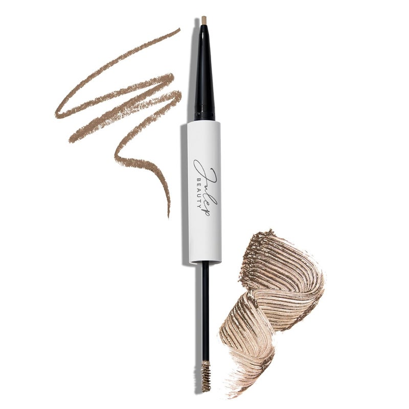 Julep Brow 101 Sculpting Pencil  Tinted Brow Gel Set  DualEnded Eyebrow Tool with Brush and Precision Tip  LongLasting Waterproof Formula for Perfectly Defined and Tinted Brows Blonde