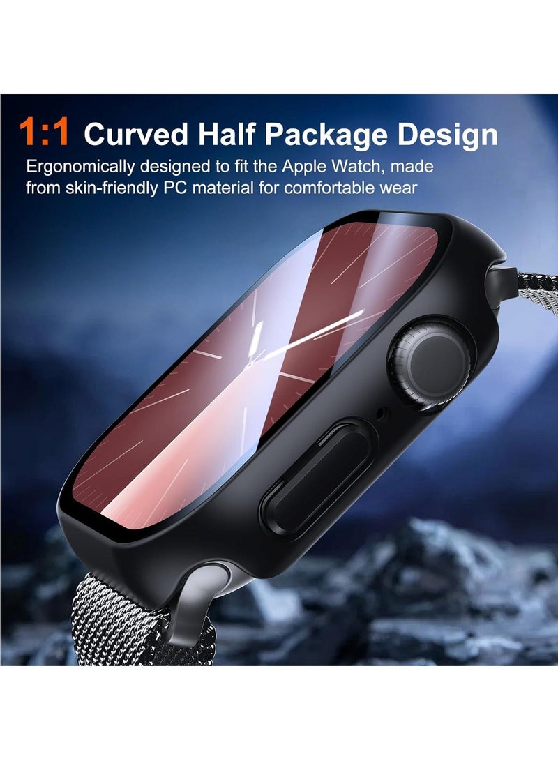 360° Full Protection Cover for Apple Watch Series 10 46mm - Black  - Image 3