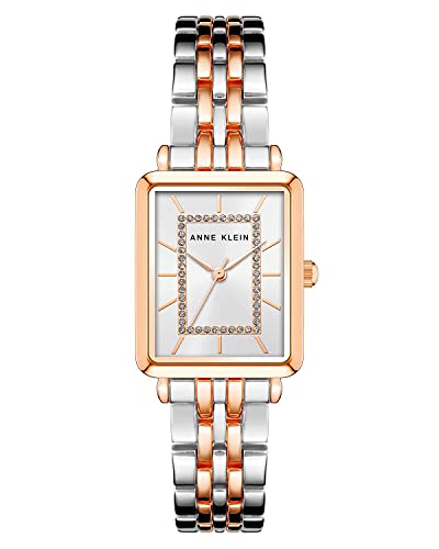 Anne Klein Womens Glitter Accented Bracelet Watch - Image 1