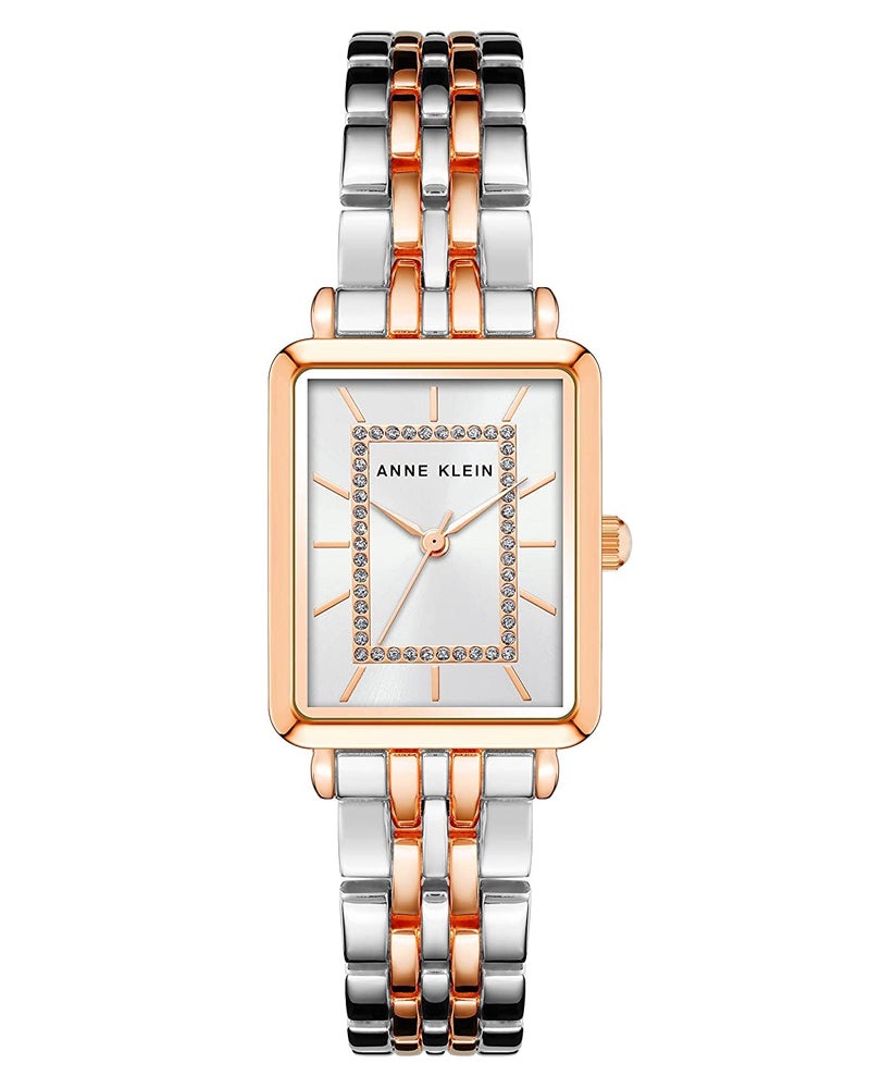 Anne Klein Womens Glitter Accented Bracelet Watch - Image 2