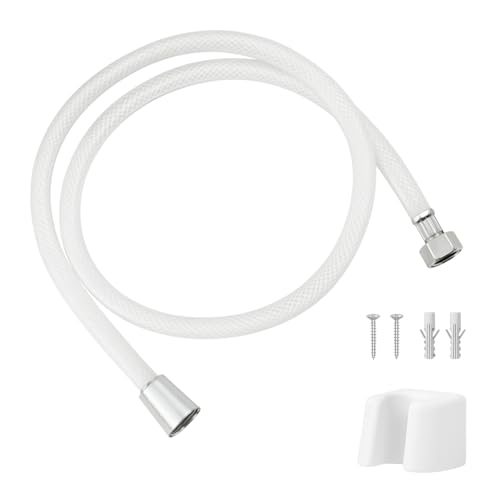 WOYO 1.2 Meter Flexible Inlet Pipe for Health Faucet & Jet Shower – Hot & Cold Water Hose, High Pressure, Anti-Burst, Leak-Proof, Durable Bathroom & Kitchen Connection Tube - Image 1