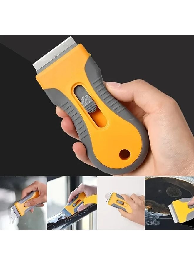 Double Headed Ceramic Stove Scraper No Trace Cleaning Tool Random Color - Image 2