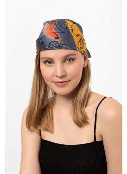 Saria Moda Saria Fashion Leaf Pattern Scarf Bandana  - Image 1