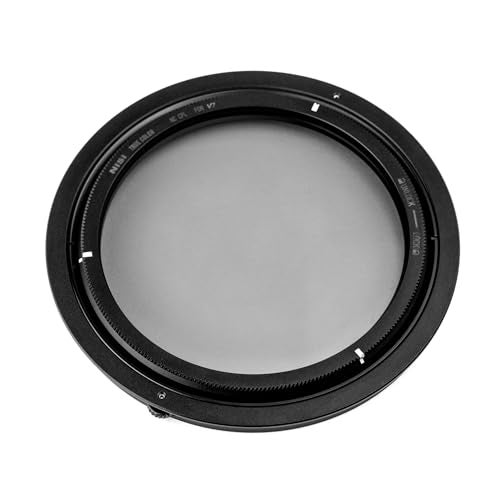 NiSi, V7 Standard Kit - 100mm Aluminum Filter Holder with True Color CPL and 3 Adapter Rings - Great as Camera Accessories Gear for Film and Photography - Vignetting-Free & Hold Up to 3x 100mm Filters - Image 3