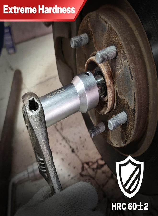 BILITOOLS 9-Piece Axle Spindle Rethreading Set, Thread Restorer Tool Metric M20 M22 M24 & UNEF 13/16”3/4” - Image 2