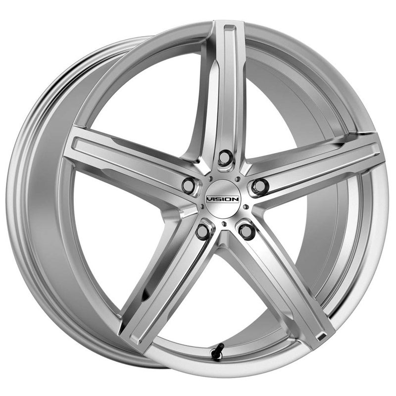 Vision 469 Boost 15x65 4x100 38mm Silver Wheel Rim 15 Inch