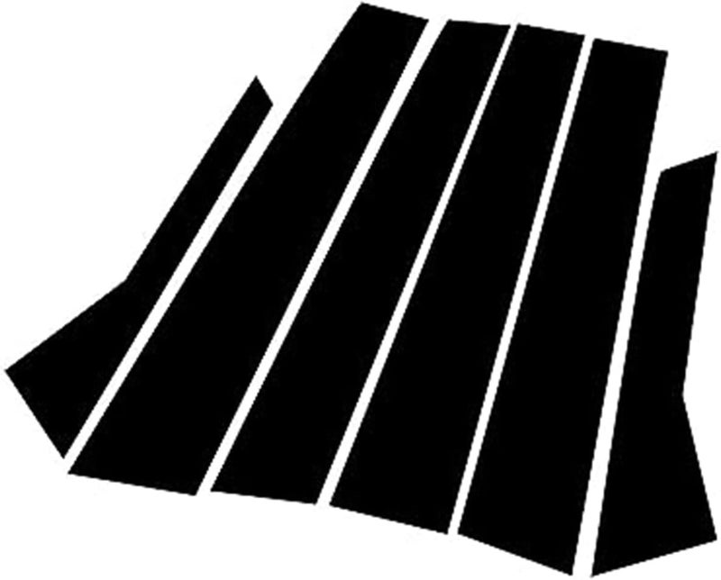 Vuzmode Glossy Black Door Window Pillar Posts for Cadillac SRX - Image 3