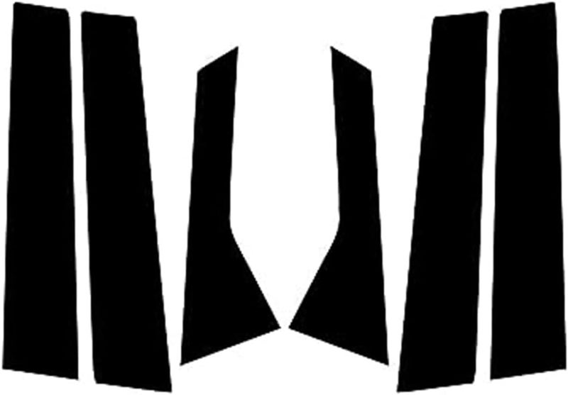 Vuzmode Glossy Black Door Window Pillar Posts for Cadillac SRX - Image 1