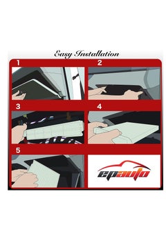 EPAuto EPAuto CP285 (CF10285) Premium Cabin Air Filter includes Activated Carbon  - Image 3