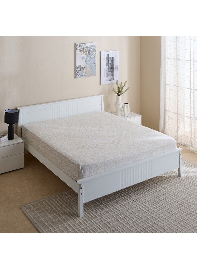 Home Box ملاءة سرير ماتريكس إيسن كينج - بنمط بيج - Image 2