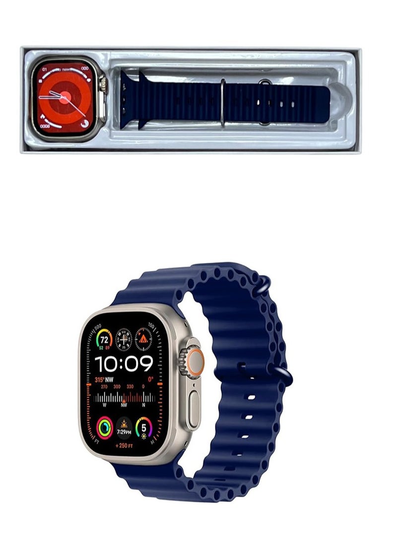 adhomax - New 2025 T800 Ultra Smart Watch, Series 8, Elegant Design 1.99", Infinite Display, Fitness Tracker, Heart Rate, Oxygen Monitor, Calls, Wireless Charging, Works With IOS, android for men, women - Image 1