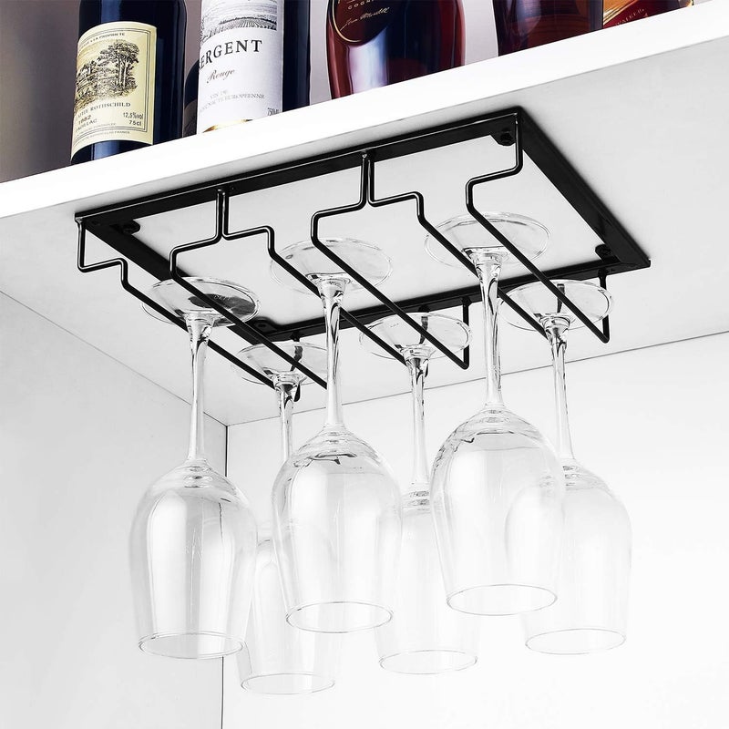 Funito Under Cabinet Wine Glass Rack - Image 3