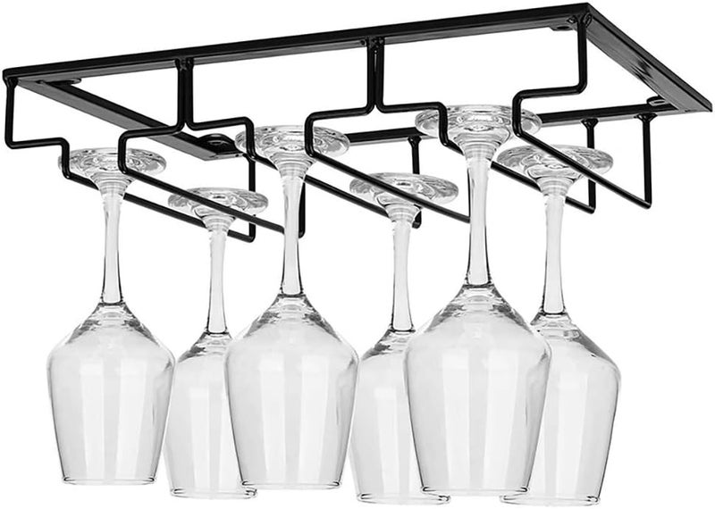Funito Under Cabinet Wine Glass Rack - Image 1