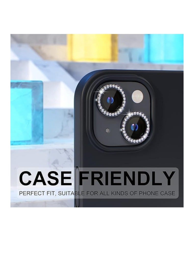 Diamond Camera Protection Lens for Apple Iphone 16/ 16/ 16/16 Plus /  Diamond Blac  - Image 2