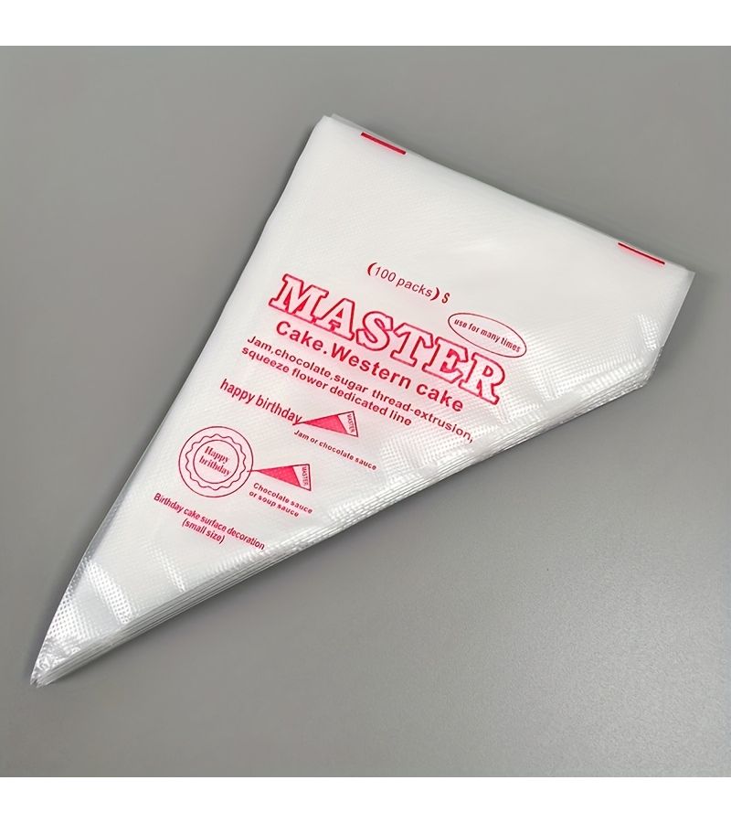 100 Pcs 6.3x9.84 Inch Small Disposable Piping Bags For Cake Decorating - Image 5