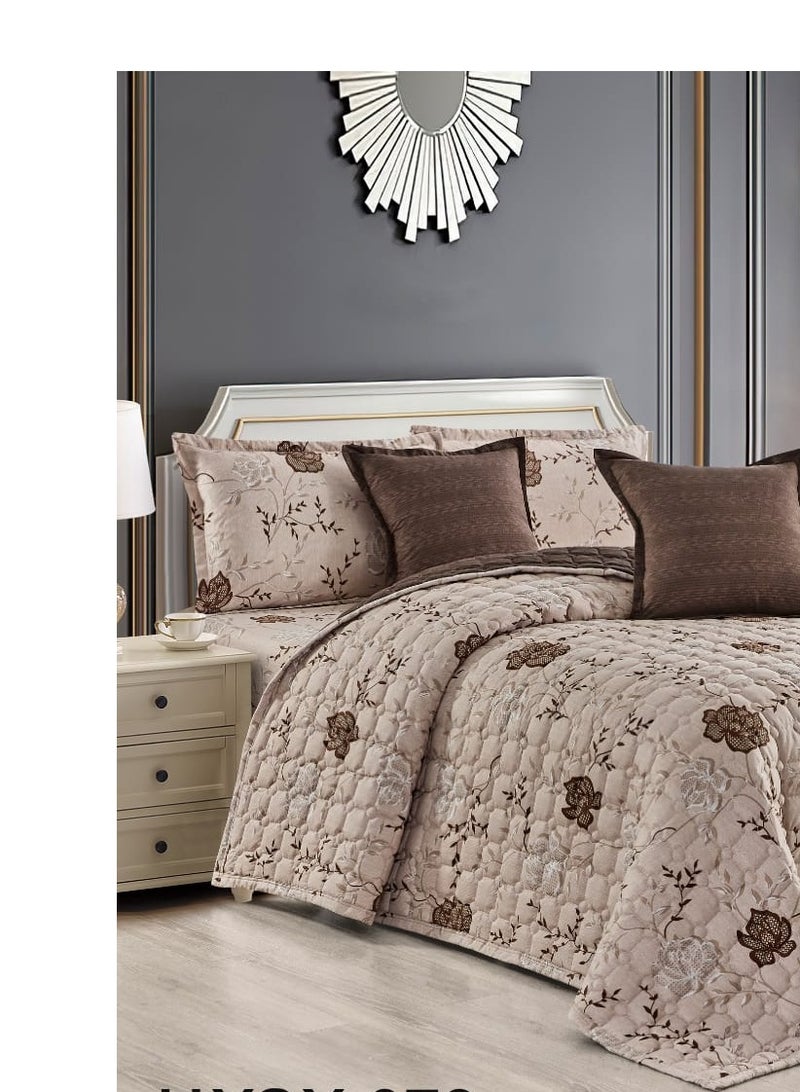 Moon Single quilt set with batted sheet, consisting of 4 pieces, size 170 x 220 cm  - Image 2