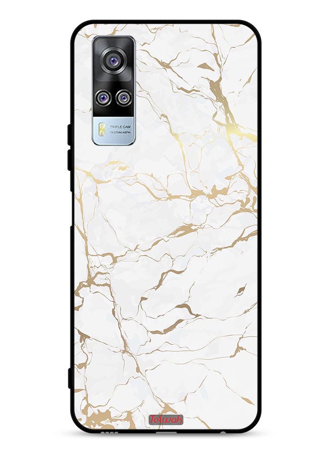 Tolwak vivo Y53s 4G Protective Case Cover Marble Pattern - Image 1